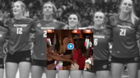 Leaked photos of Wisconsin volleyball team came from player’s。